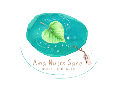 Diseño de logo para Ama Nutre Sana