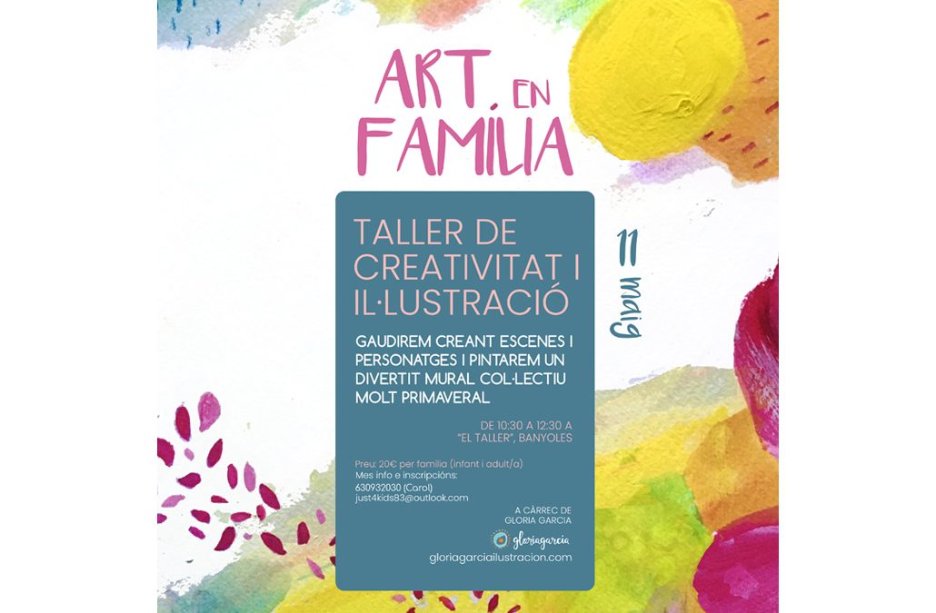 Art en Familia – Taller de creativitat i il·lustració