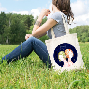 Bolsa algodón Géminis