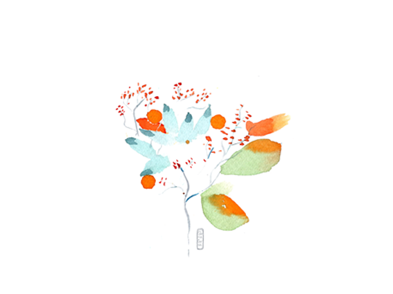 Lámina ilustrada Naturaleza Zen 1 - Imagen 2