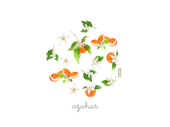 Lámina Flor de Azahar - Imagen 3