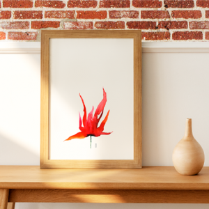 Lámina ilustrada Naturaleza Zen 5